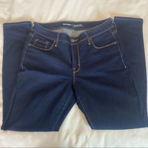 Old Navy Dark Wash Rockstar Jeggings